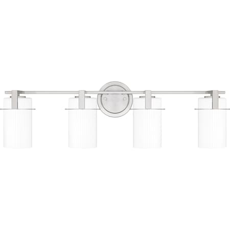 Quoizel Seymour Bath 4 Lights Brushed Nickel SEY8631BN